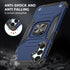 Galaxy A25 5G Case, Military Grade Built-in Kickstand with Holster Armor Heavy Duty Shockproof Cover for Samsung Galaxy