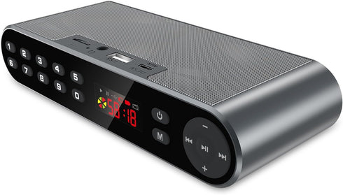Bluetooth/FM Radio/MP3 Player Portable Wireless Speaker (Black)