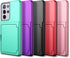 WeLoveCase Samsung Galaxy S21 Ultra Wallet Case, Credit Card Holder & Hidden Mirror, Heavy Duty Phone Cover, 6.8 inch