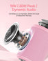Portable Bluetooth Speaker with Lights,Powerful Crystal Clear Sound,IPX5 Waterproof,All Day Playtime,AUX&TF-Card Input,Bluetooth 5.3,TWS Paring,Small Wireless Speaker for Outdoor,Gift Ideas