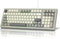 dagaladoo womier DK98 Retro Wired Gaming Keyboard Creamy Membrane with Rainbow RGB Backlight