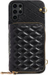 Furiet Detachable Crossbody Strap Wallet Case for Samsung Galaxy S22 Ultra 5G with Zipper Purse, Multi Card Slots