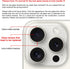ASDAWN Back Camera Lens Glass Replacement for iPhone 15 Pro, 6.1 Inches, Pre-Installed Adhesive with Installation Manual