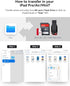 BnmxTek USB C to SD Card Reader, SD Card Adapter with USB 3 Ports for iPhone 15 Pro Max, iPad Pro/Air/Mini, Mac, More