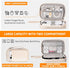 OrgaWise Electronics Organizer, Waterproof Bag for Travel, Electronic Accessories Storage Case for Phones, Cables,