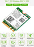 Wireless AX210 NIC, Gigabit Tri-Band Wi-Fi 6E, 802.11AX Standard, Bluetooth 5.2, AX210 NGW Wifi Card, MU-MIMO NGFF (M.2 A/E Key) Interface,Support Linux, Windows 10/8.1/8/7