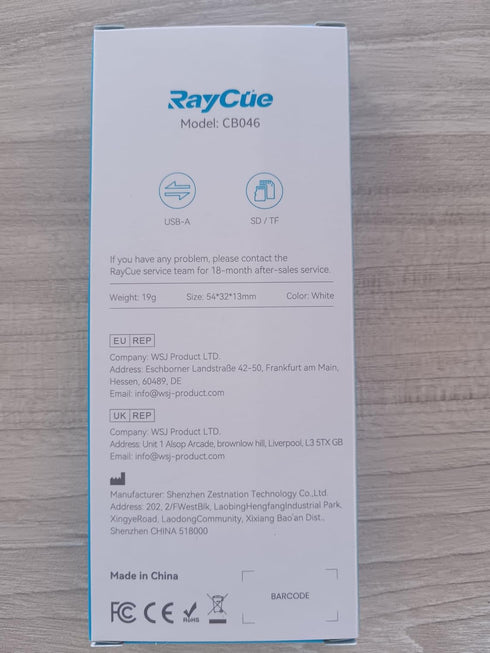 RayCue USB C to Micro SD TF Memory Card Reader, 3-in-1 Adapter Compatible with iPhone 15, iPad Pro, MacBook Pro/Air,