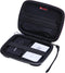 XANAD Black 2-in-1 Portable SSD Case for Samsung T9/T7 Shield/T7 Touch (250GB 500GB 1TB 2TB), Heavy Duty Waterproof