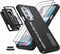 Case for Moto Edge 30 Pro/Edge+(2020) 6.7 Inch, Heavy Duty Shock Absorbing 3 in 1 Silicone Rubber with Screen Protectors