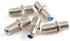 Pasow F81 Barrel Connectors High Frequency 3GHz Female to Female F-Type Adapter Couplers (5 pcs, Silver)