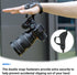 JJC Deluxe Microfiber Camera Hand Strap, Secure Padded Camera Holder Wrist Strap for Canon Nikon Sony Fujifilm Olympus
