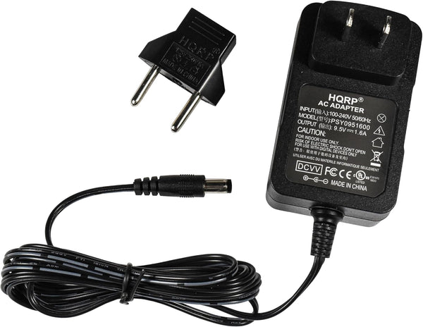 HQRP AC Adapter/Power Supply for Brother P-Touch Labeling System AD-60 AD60 PT-1600 PT-1650 PT-1800 PT-1810 PT-1900 UL