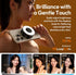 ULANZI LM23 360 Magnetic Selfie Light, Upgraded Phone Selfie Ring Light for iPhone Magsafe, LED Phone Beauty Fill