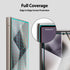 Whitestone DOME GLASS Screen Protector for Galaxy S24 Ultra - 9H Tempered Glass, Easy Installation Kit - 2 Pack