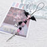 cioatu Homvog Cute Y2K Phone Charm - Aesthetic Cellphone Chain Strap for Phone Bag Keychain, Black Wing