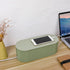 FABROK Cable Management Box with 10 Cable Ties, Large Green Organizer Box for Power Strips and Wires at Home/Office