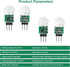 6PCS AM312 Mini Human Sensor Module, HC-SR312 Pyroelectric Infrared PIR Motion Automatic Detector DC 2.7 to 12V with 10pin Wire for Arduino
