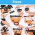 Underwater Photography Housings Waterproof HD Housing Case for Canon Camera, Dry Bag Case for Canon