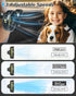 3 360 Poraxy Car Fans for Backseat Kids, Dual Head Car Fans that Blow Cold Air, Cooling USB Back Seat Speed Degree