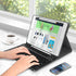 XIWMIX Ultra-Slim Wireless Bluetooth Keyboard - Universal Rechargeable Keyboard Compatible with iPad Pro/iPad Air/iPad