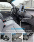 woleyi 35" 4-13" Car/Truck Seat Rail Tablet Mount, Heavy Duty Car Floor Bolt Tablet Holder, Vehicle Front Seats Stand