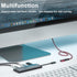 Fasgear USB C Extension Cable, 1.6ft, 10Gbps Data Sync, Type C Male to Female Extender, 100W Fast Charging, Red