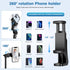 70" Phone Tripod, Portable Cell Phone Tripod Stand with Remote & Phone Holder, Selfie Stick for Video Recording,