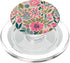 Vibrant Botanical Garden Floral Pattern Designs Boho Floral Garden Pattern for Women Nature & Plant Love PopSockets PopGrip