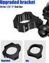 UTV Phone Mount, 360° Rotation ATV Phone Holder for 4.7"-7.1" Devices, Easy Install on 1.75-2" Roll Bar