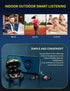 Wireless Earbuds Bluetooth 5.0 Waterproof in-Ear Headphones with Mic and Charging Case, 30H Playtime for Kids