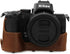 MegaGear Genuine Leather Camera Case for Nikon Z50 (16-50mm)