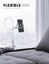 Lamicall Gooseneck Phone Holder - Adjustable Mount for 4-7'' Smartphones and Desktops, Non-Slip Base