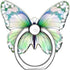 Cavdycidy Bling Metal Cute Butterfly Cell Phone Ring Holder 360° Rotation Finger Stand Kickstand Universal Compatible