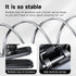 TELESIN Backpack Clip Mount, 360 Swivel Ball Joint Shoulder Bag Belt Strap Mounts for GoPro 12 11 10 9 8 7 6 5 Insta