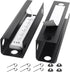 Yecaye 2 Pack Under Desk Cable Management Tray, 31.5 in Cable Hider, Cord Organizer, No Screw No Drill, Black