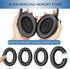 Ear Pads Cushions Replacement for Bose QC35 ii, QC35, QC45, Earpads for Bose QuietComfort 45 35ii 35 Headphones
