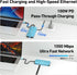 BENFEI 11-in-1 3*USB 3.0, 1Gbps 100W 3.5mm USB C Hub Triple Display Docking Station Dual HDMI, VGA, Ethernet, Power