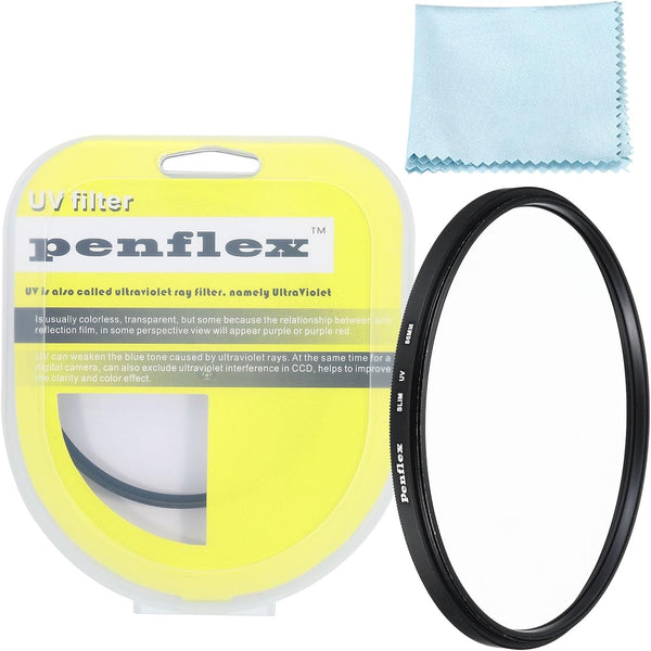PATIKIL 86mm UV Filter, 1 PCS Slim UV Protection Camera Lens Filter for Aluminum Optical Accessory, Crystal Clear Pics