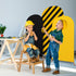 RimCereal Set 3 4ft, 5ft, 6ft(Classic) Construction Birthday Party Arch Cover of Construction Arch Backdrop Spandex