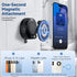 NibulaSpark 360 Vacuum Magnetic Shower Phone Holder for Bathroom, Kitchen, Car- Hands Free Mirror Phone Holder