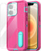 AICase iPhone 12/12 Pro Heavy Duty Rugged Case with Kickstand, Glass Screen Protector & Camera Lens, Full Body