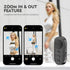 Wireless Camera Remote Control with Zoom in/Out for Android & iPhone,Versatile Shutter with Front/Rear Camera