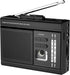 Cassette to MP3 Player via SD Card Cassette Converter with AM FM