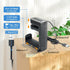 KIWIFOTOS Headphone Stand with 4 USB Ports Hub, PC Gaming Headset Holder, 360 Degree Rotation Clamp Under Desk