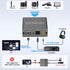 VPFET 4K 60Hz HDMI Audio Extractor Splitter Converter, HDMI to HDMI + Optical + 3.5mm AUX Adapter, Supports HDR10