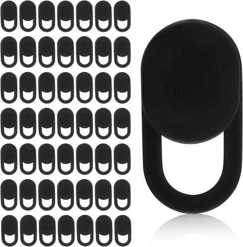 Goktvai 100pcs Laptop Camera Covers, Black Ultra-Thin Front Webcam Privacy Phone Camera Cover