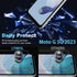 LYWHL (3 Pack) Screen Protector for Motorola Moto G 5G (2023), 9H Hardness HD Clear Film + 3 Pack Camera Lens Glass