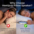 heetipuk 2026 Pillow Speaker,Bluetooth Pillow Speakers for Sleeping,Ultra-Thin Under Pillow Speakers with White Noise