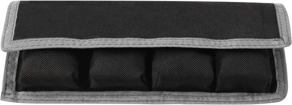 Meking DSLR Battery Case Holder Storage Bag (4 Pocket) for AA/AAA Battery and