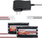 Tenergy 9.6V Flat NiMH Battery Packs - 2000mAh High Capacity 8-Cell Rechargeable Battery Pack for RC Car (2 Packs + 1